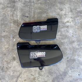47111-49000 Suzuki 1978 Gs1000 Side Panels Frame Covers Set With Emblems Oem Original