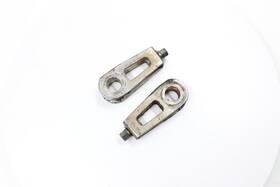 61410-31000 Suzuki 1982 Gs1100e Oem Swingarm Chain Tensioner Adjustment Brackets