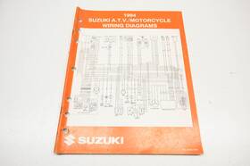 99923-13941 Suzuki Oem 1994 Atv Motorcycle Wiring Diagrams Manual