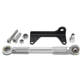 Hd-stk-002-sil-yp Tarazon Aluminum Frame Stabilizer For Harley Touring Models Electra Glide Flhtc 2009-16