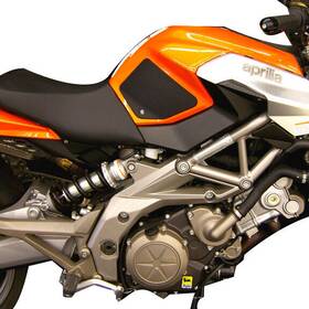 07-current Techspec 62-0014-ss Snake Skin Gripster Tank Grip For Aprilia Shiver 750