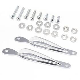 Wgswjj132 Tigersgateparts Front Tie-down Mount Bracket Kit For Softail Fat Boy Springer Heritage 86-17