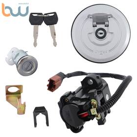 Bw1069796th Tinvhy For Honda Cb500f Cb500x Cbr500r 2013-2018 Ignition Switch Lock Fuel Gas Cap Key