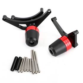 Fs-213-red Topteng Red Frame Slider Anti Crash Protector Fit For Ducati Supersport 939 2017-2019 T9