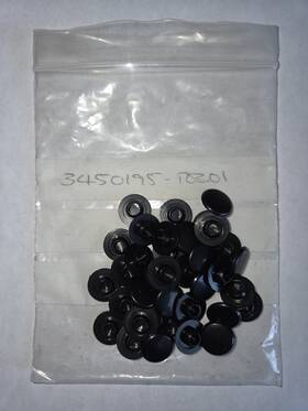 3450195-t0301 Triumph Nos Black Plugs For Switches Bodywork Etc M8 Pk/36