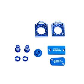 1716260010 Tusk Billet Dress Up Bling Kit Blue For Kawasaki Kx250 2005-2007