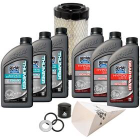 212902001792f4-c0bff0 Tusk C0bff0 Utv Full Service Kit Kaw Factory Air Filter Bel-ray Thumper
