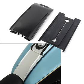 Twoagain 550724382239 Black Lower Dash Tank Panel Extension For Harley Softail 2000-2017 Fxst/flst Us