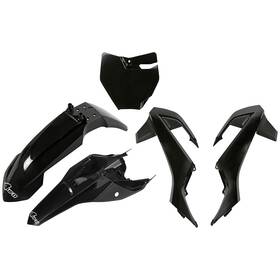 00160c4-b4ee44 Ufo Ktkit526 Complete Plastic Kit Black For Ktm 65 Sx 2016-2023