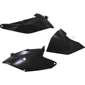 Gg07115-001 Ufo Plastics Side Number Plates - Black