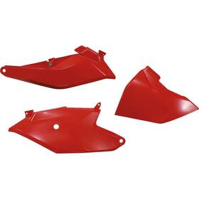 Gg07115-062 Ufo Plastics Side Number Plates - Red