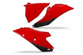 Gg07129-062 Ufo Plastics Side Panels Red Black 0520-3177