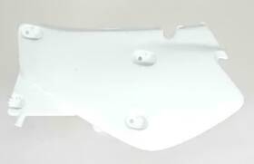Ho03680041 Ufo Plastics Side Panel - Left White Motorcycle Dirt Bike 12-309-29