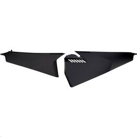 Hu03397-001 Ufo Plastics Side Vented Upper Panels - Black