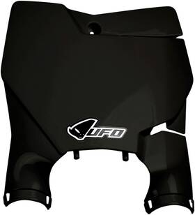 Kt04080-001 Ufo Plastics Stadium Number Plate - Black Ktm