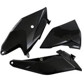 Kt04086-001 Ufo Plastics Side Panels With Airbox Cover - Black