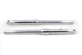 24-0970 V-twin 49mm Fork Slider Assembly With Chrome Sliders For Fxdwg 2006-2017 Harley