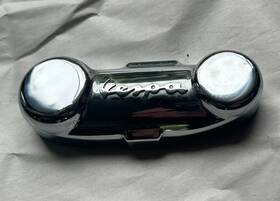 564222 Vespa Genuine Used Chrome Fork Link Cover Px Millennium T5 Disc With 20mm Axle