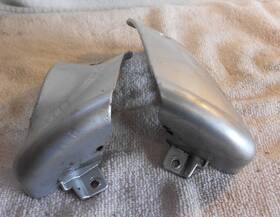 577474 Vespa Heel Plates - Silver