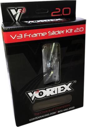 Sr222 Vortex Racing V3 2.0 Frame Slider Kit No-cut #sr222 Aprilia Tuono V4 R Abs 2014