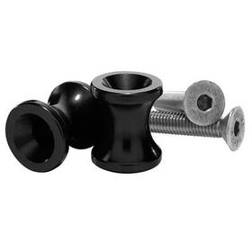 Sp402k Vortex Swingarm Spools 10mm Black For Kawasaki Yamaha
