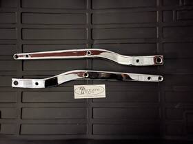 50-1080 Vtwin Harley Fxwg 1980-86 New Chrome Fender Strut Set Without Turn Signal Holes