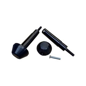 50-0698-24-698-hyper-motard Woodcraft Ducati 2024 Hypermotard 698 Racing Frame Slider Kit With Domed Pucks