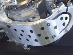 10-265 Works Connection Mx Skid Plate With Rims System For Yamaha Yz450f 2010-2013