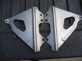18-064 Works Connection 2000 And 2001 Honda Cr250 Aluminum Radiator Braces Guards