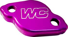 21-p701 Works Connection Rear Brake Cap - Purple Fits Kawasaki