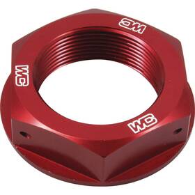 24-305 Works Connection Steering Stem Nut - Red