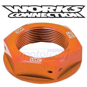 Hb6x Works Connection Mn/hb6x Steering Stem Nuts For 2003-2006 Ktm 525 Exc - Control To