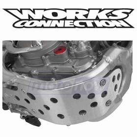 W47f Works Connection Mn/w47f Mx Skid Plates For 1989-2001 Honda Cr500r - Body Guards And Rc
