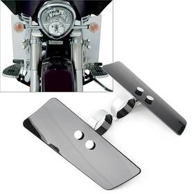 Kc-004-9321bk Wynmoto #ban8124 Wind Fork Deflector Black For Honda Vtx1300r Kawasaki Suzuki Yamaha Xv950 V-star