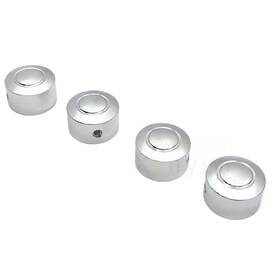 Hzmt247-006-cd Xinyun Spare Parts 4pcs Bolts Toppers Caps Ring Style Chromed For All 1999 Twin Cam Models