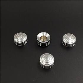 Hzmt247-007-cd Xinyun Spare Parts 4pcs Bolts Toppers Caps Ring Style Chromed For All 1999 Twin Cam Models