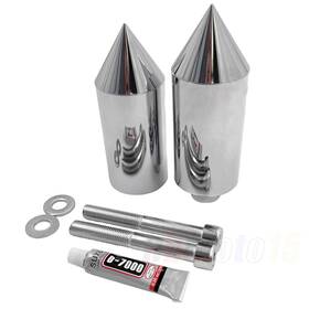 Hzmt290-010-cd Xinyun Spare Parts Hcj Chrome Spike Frame Slider Crash Protector Aluminum For Yamaha 2002 2003 Yzf R1