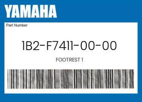 1b2-f7411-00-00 Yamaha Genuine Footrest 1 -
