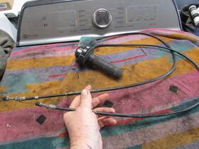 2196687 Yamaha Oem 1980 Tt250 Throttle Assembly