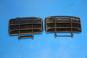 24y-2172a-01-00 Yamaha 1986 86-89 Yz125 Yz 125 Radiator Guards Scoops Airflow Grill Protector Screen