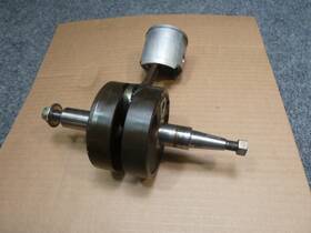 2hg-11400-00-00 Yamaha 1987 86-88 Yz125 Yz 125 Crankshaft Crank Shaft Connecting Rod Engine Bottom End