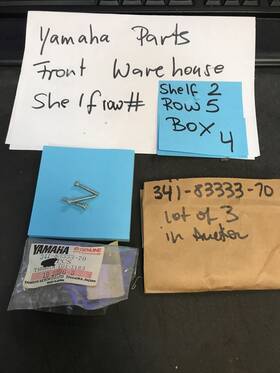 341-83333-70 Yamaha 3 Oem Special Screw Nib