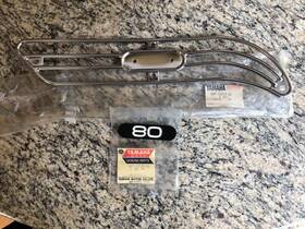 367-14718-30 Yamaha Nos Oem 1970 S Gt80 Gt 80 Exhaust Heat Shield Guard