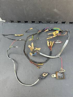 Yamaha 375992744928 1972 Dt-1 250cc Dt250 Oem Wiring Harness With Rectifier