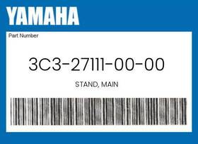 3c3-27111-00-00 Yamaha Genuine Stand Main -
