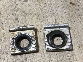 3sp-25388-00-00 Yamaha 1996 Yz125 Oem Swingarm Chain Tensioner Adjustment Block Blocks