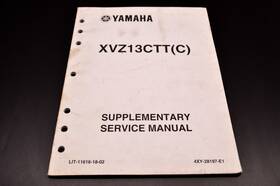 Lit-11616-18-02 Yamaha 4xy-28197-e1 Oem Xvz13ctt C Sservice Manual Supplement