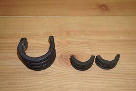 5be-24182-00-00 Yamaha 03-05 Yz450f Fuel Tank Frame Rubbers Yz250f Wr450f Wr250f