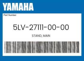 5lv-27111-00-00 Yamaha Genuine Stand Main -