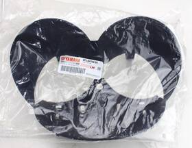 5pj-h4144-00 Yamaha 2002 - 2011 Zuma 50 Headlight Cover Trim Panel Black Case Oem